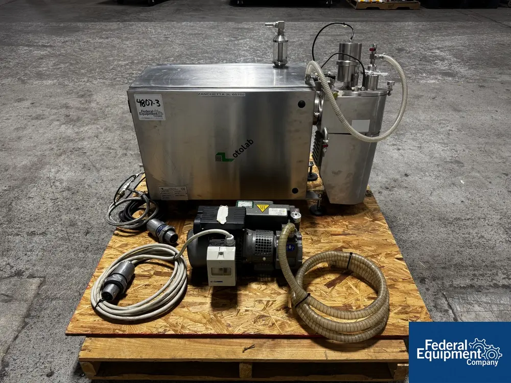 1.8 Liter Zanchetta #Rotolab-5, Mixer, Stainless Steel, 230 V., 2002 - Image 4