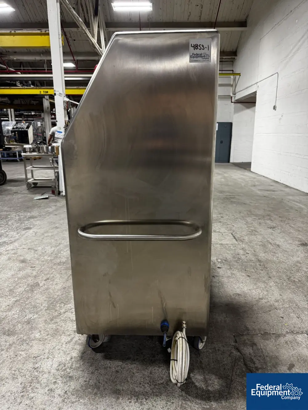 15 Liter Cosmec #MGR-15-Lab, High Shear Mixer, 460 V., 6 bar, Stainless Steel, 2020, AS IS - Image 3