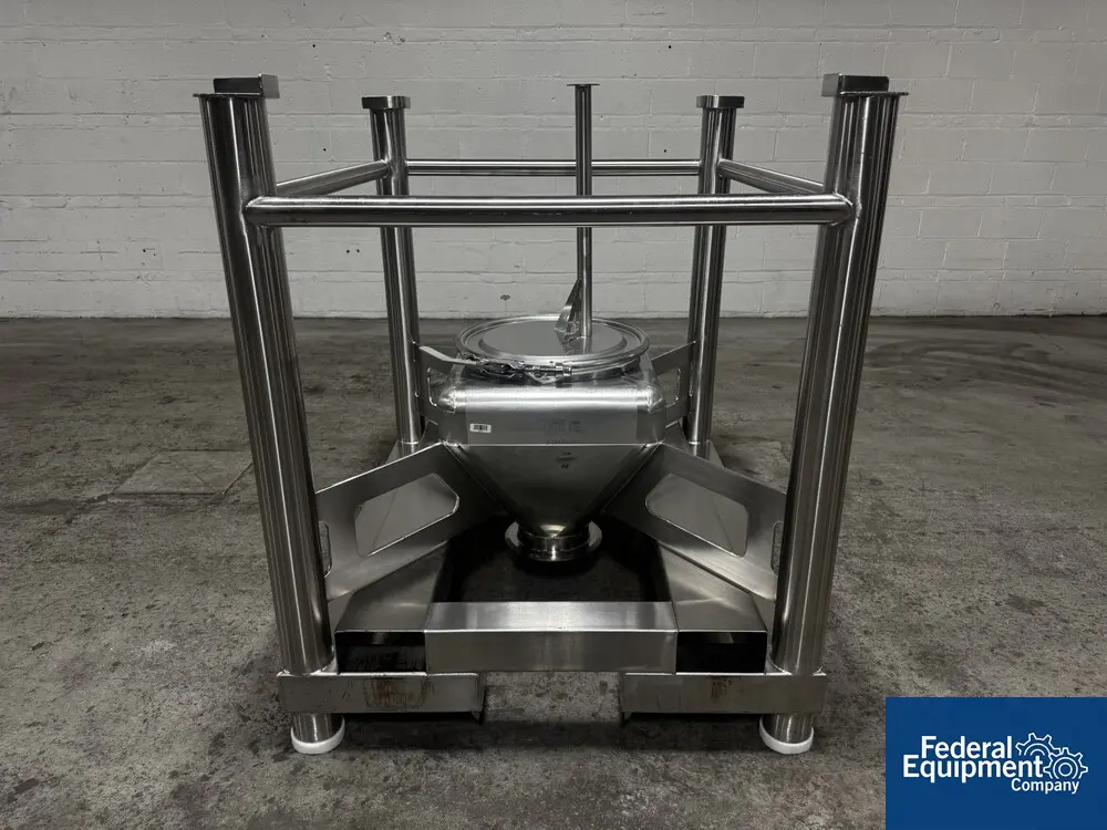 100 Liter Tote Systems, Tote, Stainless Steel, no valve (2 available) - Image 1