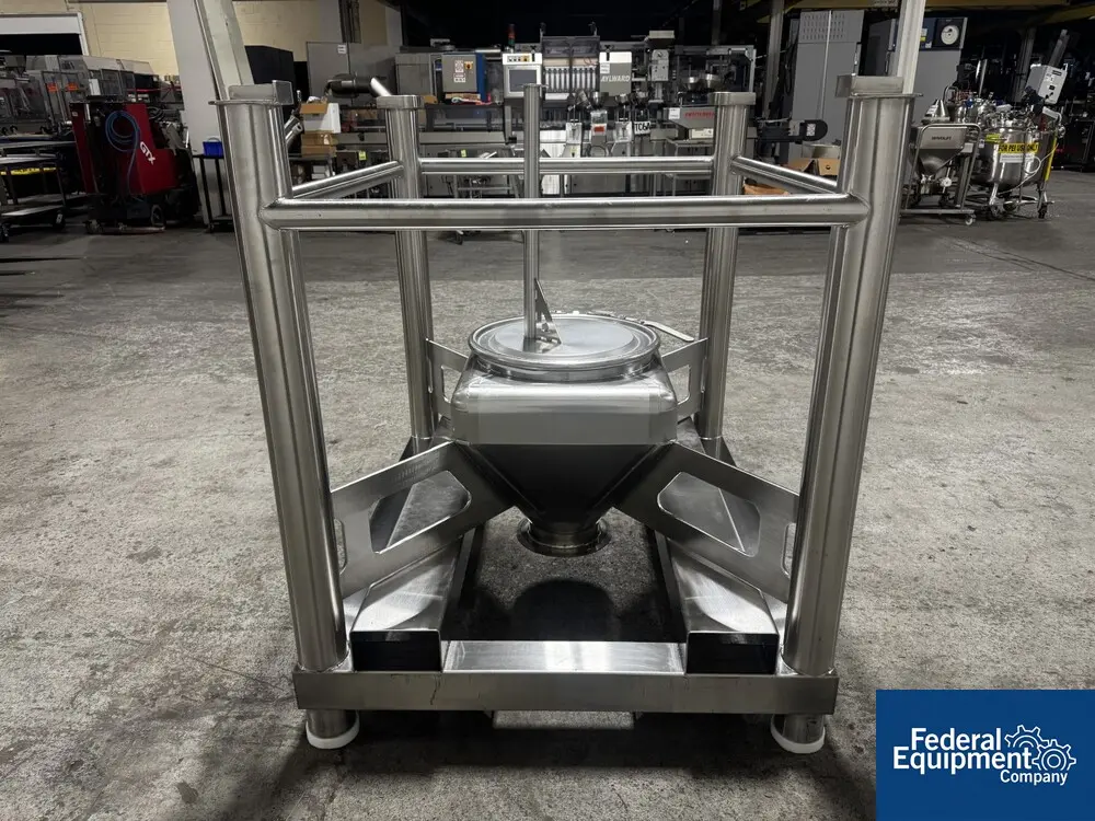 100 Liter Tote Systems, Tote, Stainless Steel, no valve (2 available) - Image 4