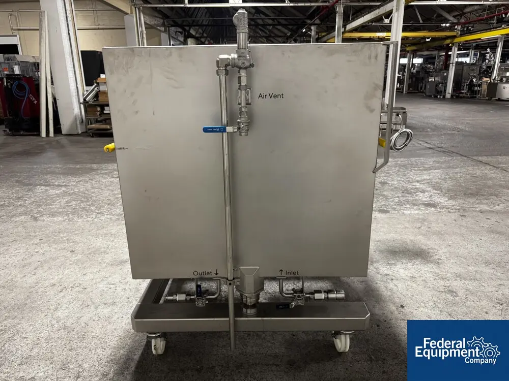 171.7 gallon Sartorius Palletank, 650 Liter, jacketed, 2021 (2 available) - Image 4