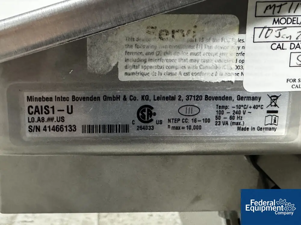 171.7 gallon Sartorius Palletank, 650 Liter, jacketed, 2021 (2 available) - Image 7