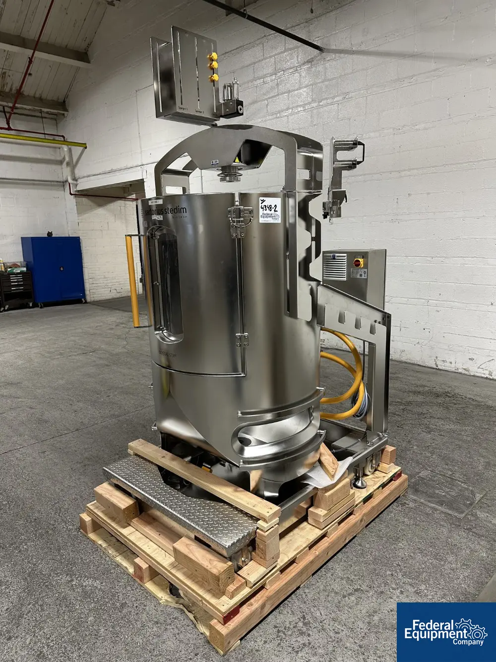 Sartorius Stedim #BIOSTAT-STR-500-2G, Single-Use Bioreactor, 500 L, w/ chillers & scale (2 available) - Image 4
