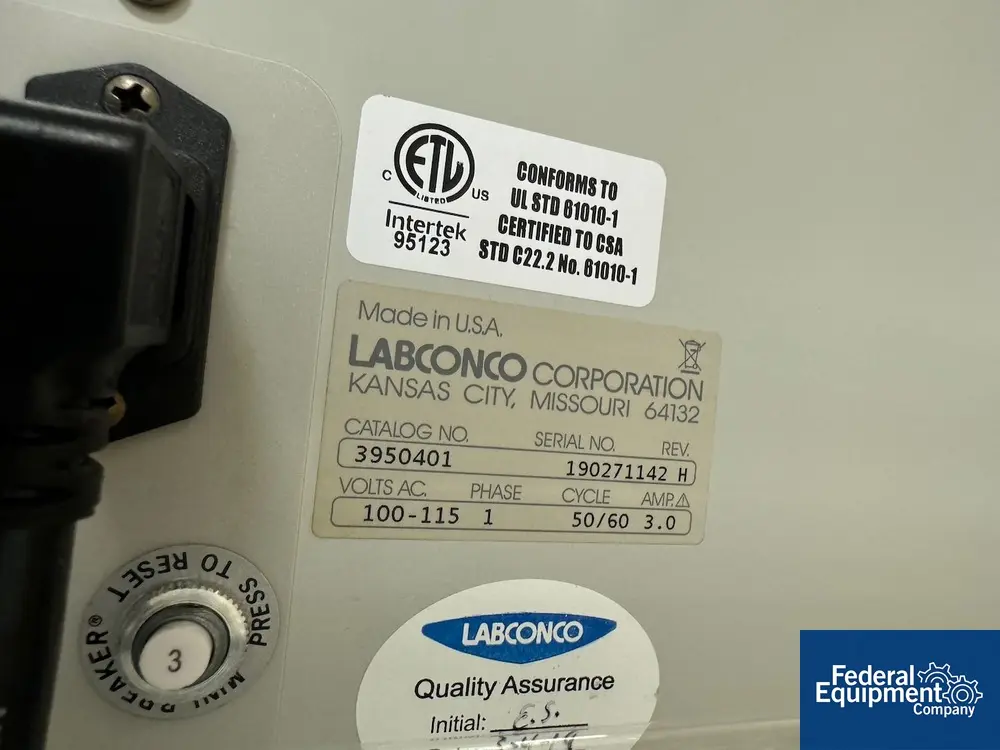 Labconco #EXPert, Filtered Balance Enclosure, 4' width (4 available) - Image 3