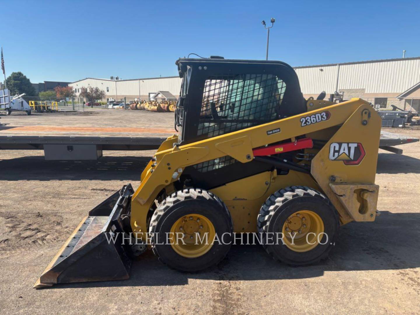 Cat 236D3 C3H2, Skid Steer Loader, 1219 hours, S/N: R4D00646, 2024 - Image 4