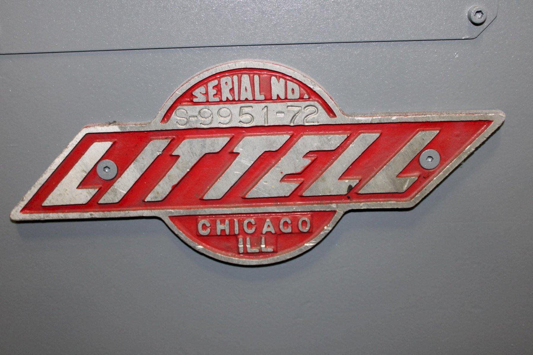 2500 lb. Littell #25-12, non-mororized uncoiler, 14" mandrel, 12" width, 48" outside dimensions, 15"-20" ID - Image 10