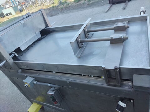 Hydrauflaker frozen block flaker, Stainless steel, 10 HP, 1170 RPM, 230/460 V., 13" x 27" rotating cutting - Image 6