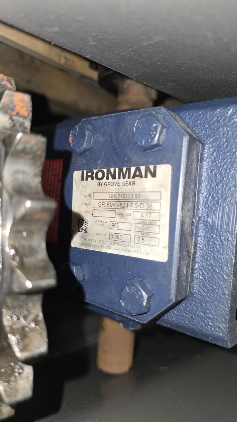 12" x 56" AEC #WG1256, Plastic Granulator, 30 HP, Starter Panel w/ Controls, Refurbished - Image 3