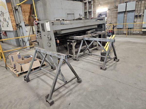 1/4" x 10' Masteel #MSH-10250, hydraulic shear, 5-7/8" throat, 15 HP - Image 4