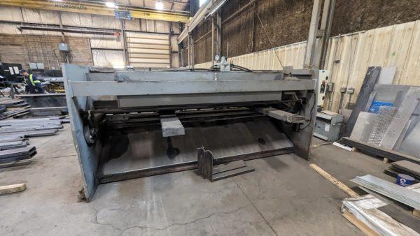 1/4" x 10' Masteel #MSH-10250, hydraulic shear, 5-7/8" throat, 15 HP - Image 6