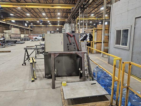 1/4" x 10' Masteel #MSH-10250, hydraulic shear, 5-7/8" throat, 15 HP - Image 7