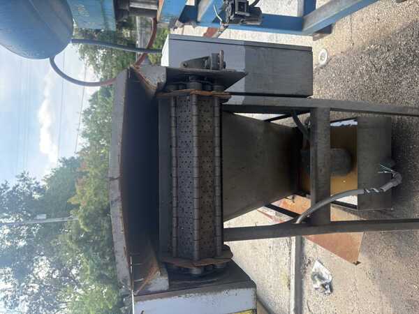 16" x 372" Jorgensen, chip conveyor, 54" dump height - Image 5