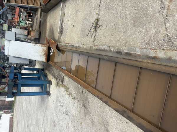 16" x 372" Jorgensen, chip conveyor, 54" dump height - Image 8