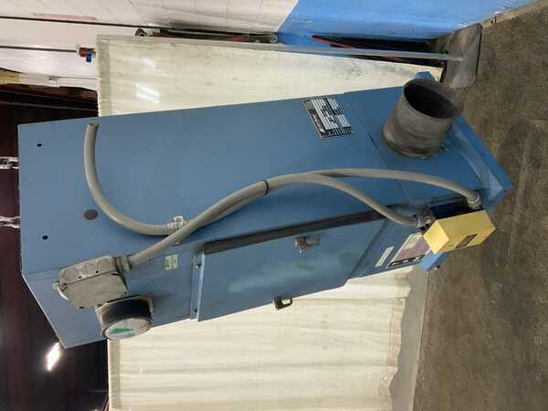 Air Flow Systems #MPO4-BI-PG6-PLENUM-STAND24-DL-MS, dust collector, 2 stage, 6" intake diameter, 3/4 HP - Image 3