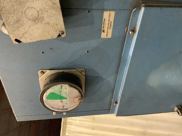Air Flow Systems #MPO4-BI-PG6-PLENUM-STAND24-DL-MS, dust collector, 2 stage, 6" intake diameter, 3/4 HP - Image 5