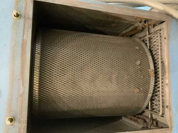 Air Flow Systems #MPO4-BI-PG6-PLENUM-STAND24-DL-MS, dust collector, 2 stage, 6" intake diameter, 3/4 HP - Image 6