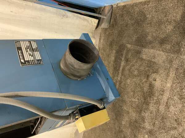 Air Flow Systems #MPO4-BI-PG6-PLENUM-STAND24-DL-MS, dust collector, 2 stage, 6" intake diameter, 3/4 HP - Image 7