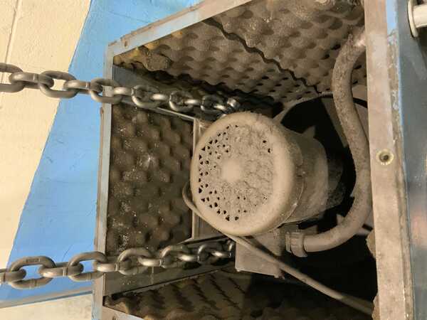 Air Flow Systems #MPO4-BI-PG6-PLENUM-STAND24-DL-MS, dust collector, 2 stage, 6" intake diameter, 3/4 HP - Image 8
