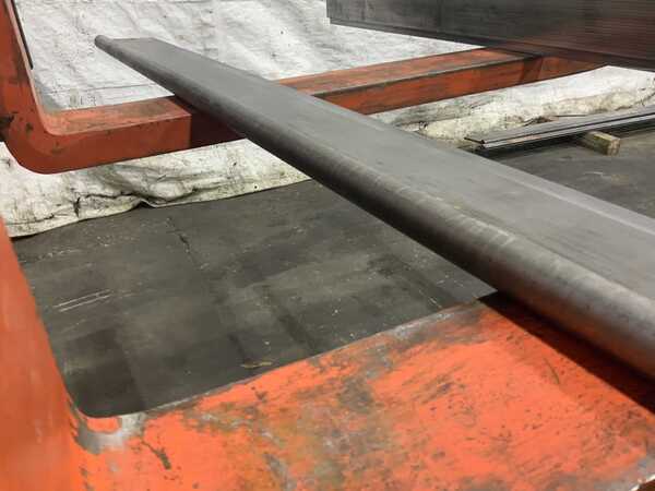 72-3/4" L, Male radius press brake die, 5-1/4" die height, 1-1/4" radius diameter, 1/2" tang - Image 4