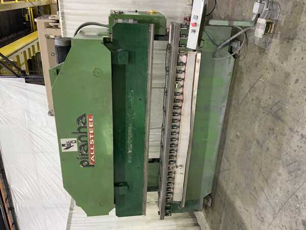 95 Ton, Piranha #95-10, hydraulic press brake, 10' overall, 102" between housing, 0-6" stroke, 8" throat, 25 - Image 2