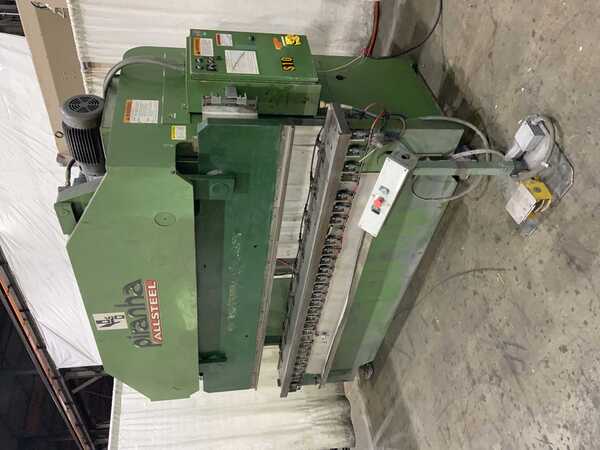 95 Ton, Piranha #95-10, hydraulic press brake, 10' overall, 102" between housing, 0-6" stroke, 8" throat, 25 - Image 9