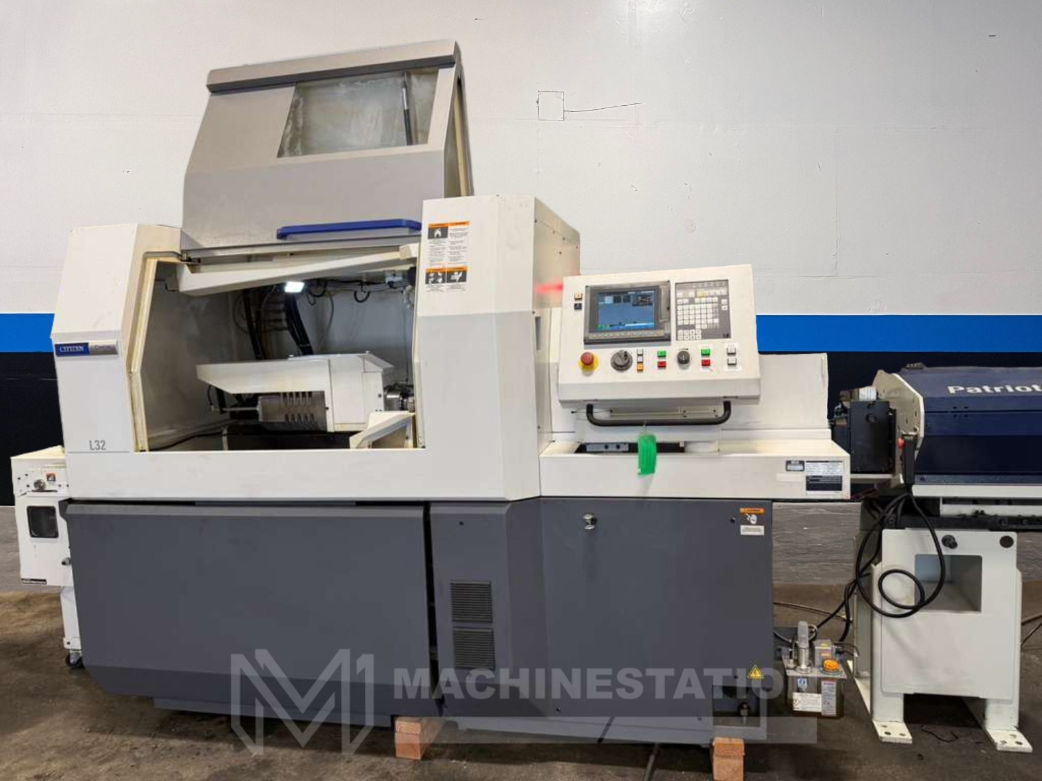 Citizen #L32-1M8, CNC swiss type automatic lathe, 1.26