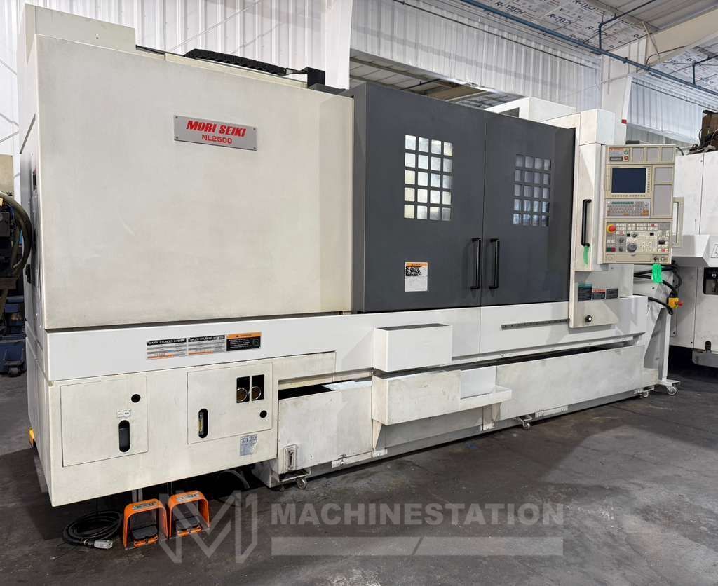 Mori Seiki #NL-2500SY/1250, CNC turning center, 29.7" swing, 10" 3-jaw chuck, 3.1" bar, 14" dia., 51.1" lgth - Image 2