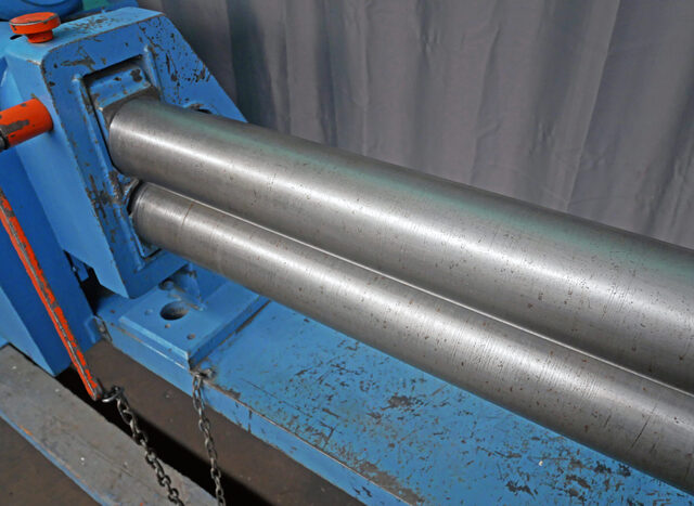 4' x 3/16" Bertsch, Initial Pinch Power Bending Roll, 5" diameter x 50" L roll, 5 HP, 220/440 V. - Image 8