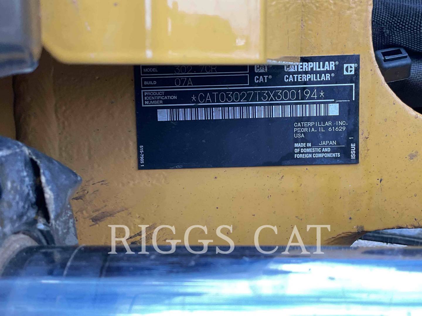Caterpillar 302.707CR, 605 hours, S/N: 3X300194, 2024 - Image 6