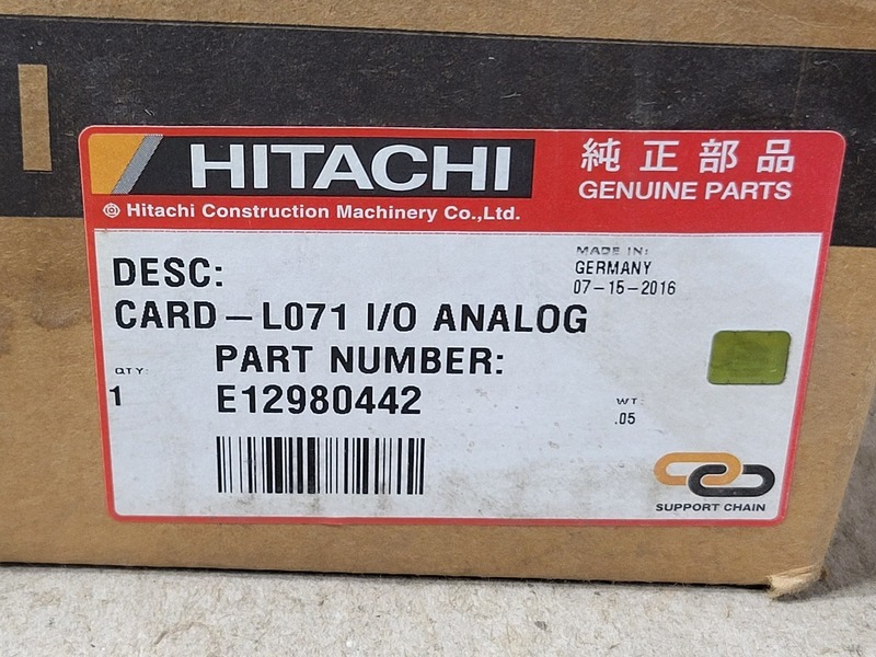 Hitachi #L071-I/O, Analog Card, 2016 - Image 3