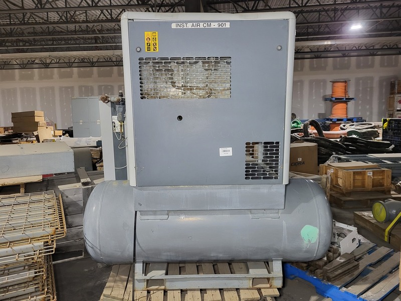 26 cfm, 131 psi, Atlas Copco #GA5, Rotary Screw Air Compressor, 7 HP, 240 V., 3-Ph., 2006 - Image 3