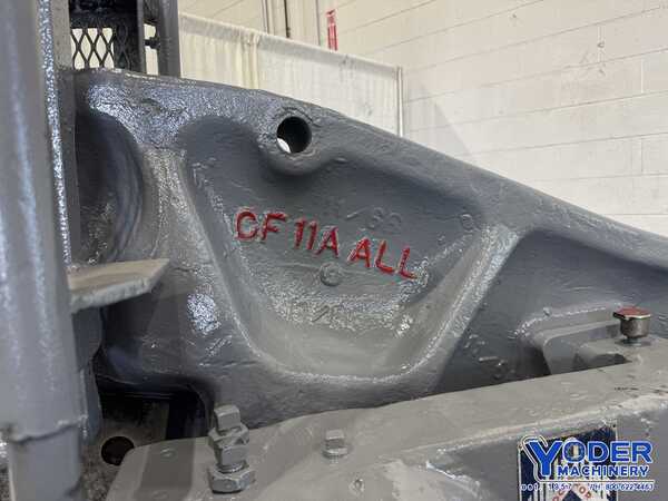 2" Canton #11A, alligator shear, 12" x 5" x 1-1/4" knives, air clutch, foot trip, 10 HP, 45 SPM - Image 10