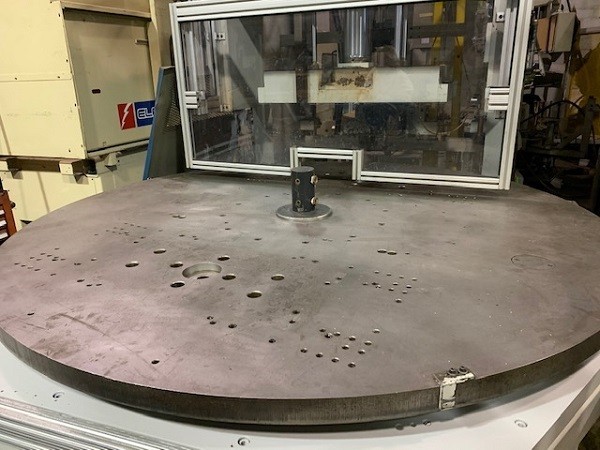 130 Ton, 9.93 oz., Autojectors #WDTHC130-4 Special, Vertical Rotary Injection Mold Machine, 2000 - Image 2