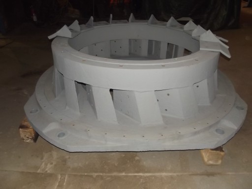 Raymond #6058, roller mill with double whizzer, 200 HP/150 HP - Image 1