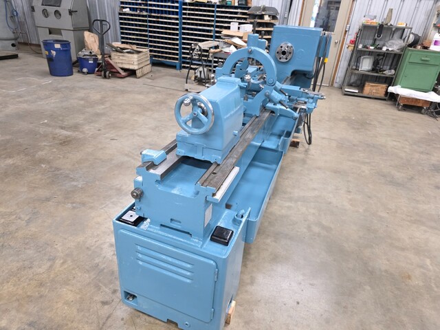 19" x 80" Leblond #6E-REGAL, engine lathe, 12.25" swing over cross slide, 80" centers, 1.8" bore, 2x Steady - Image 3