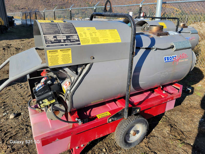 350000 BTU, 2500 cfm, Frost Fighter #IDF350-II, diesel heater, 2017 - Image 1