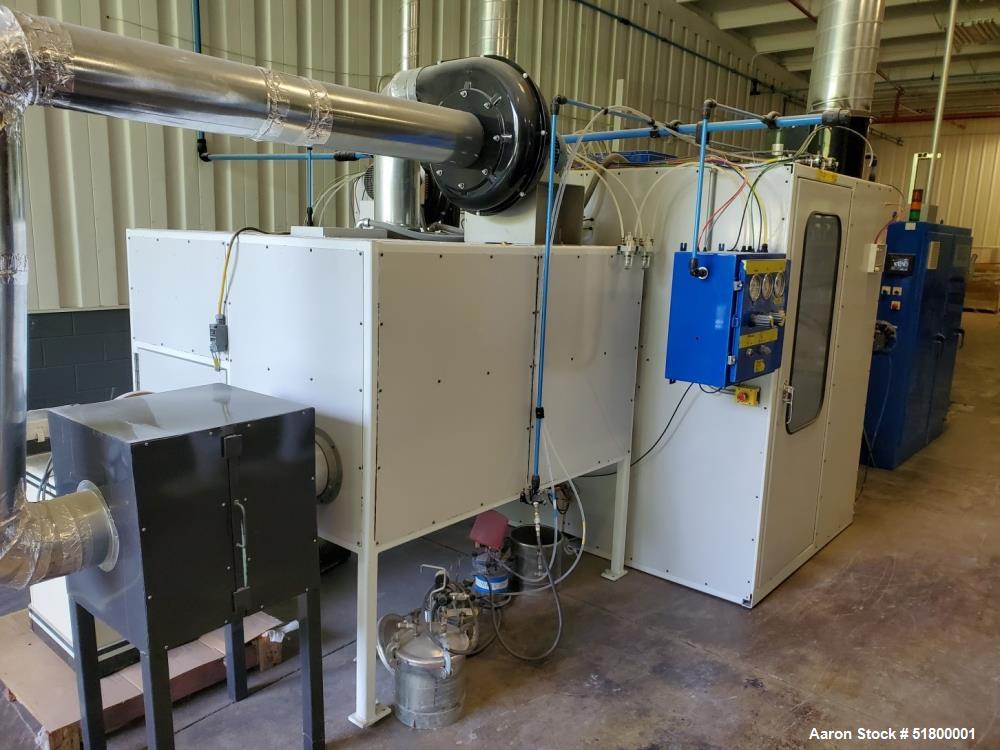 Turbo Spray Systems, dual zone robotic liquid applicatio, 80' chain-on-edge conveyor, Staubli RX60 w/Valpaint - Image 3
