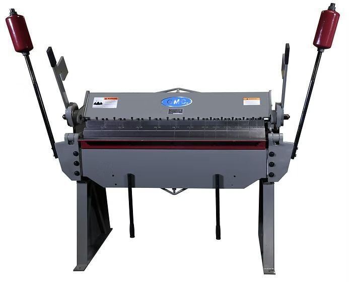 12 gauge x 4' GMC #BB-412-6HD, Finger brake, new - Image 1