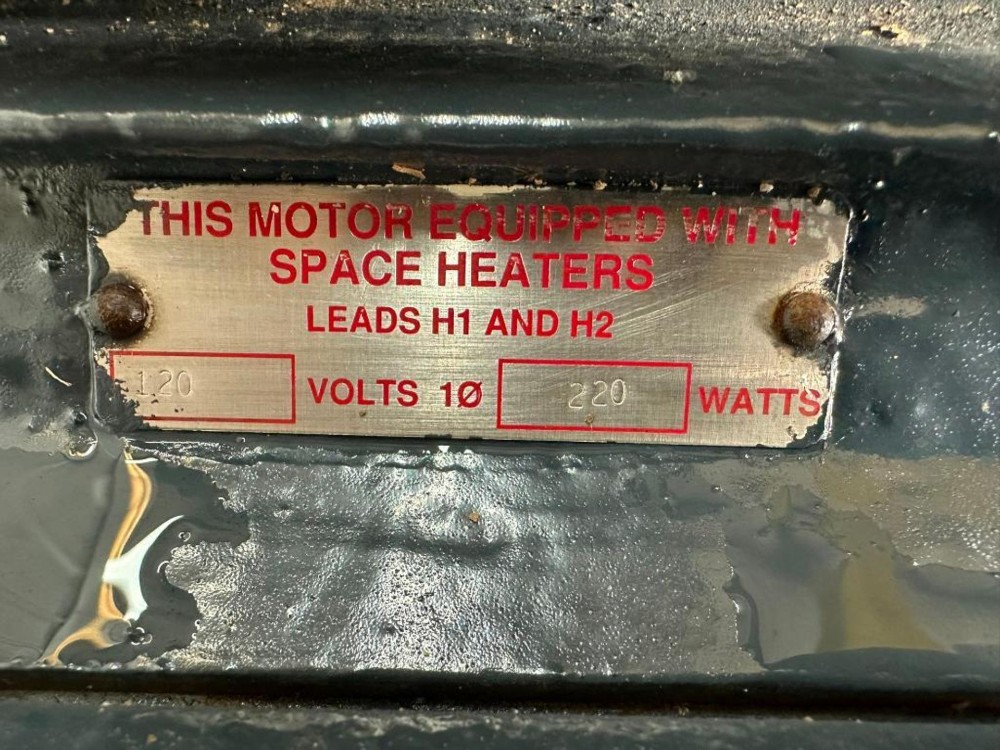 250 HP 1780 RPM Westinghouse, Frame 449T, TEFC, Rebuilt Spare, 2300 Volts - Image 3