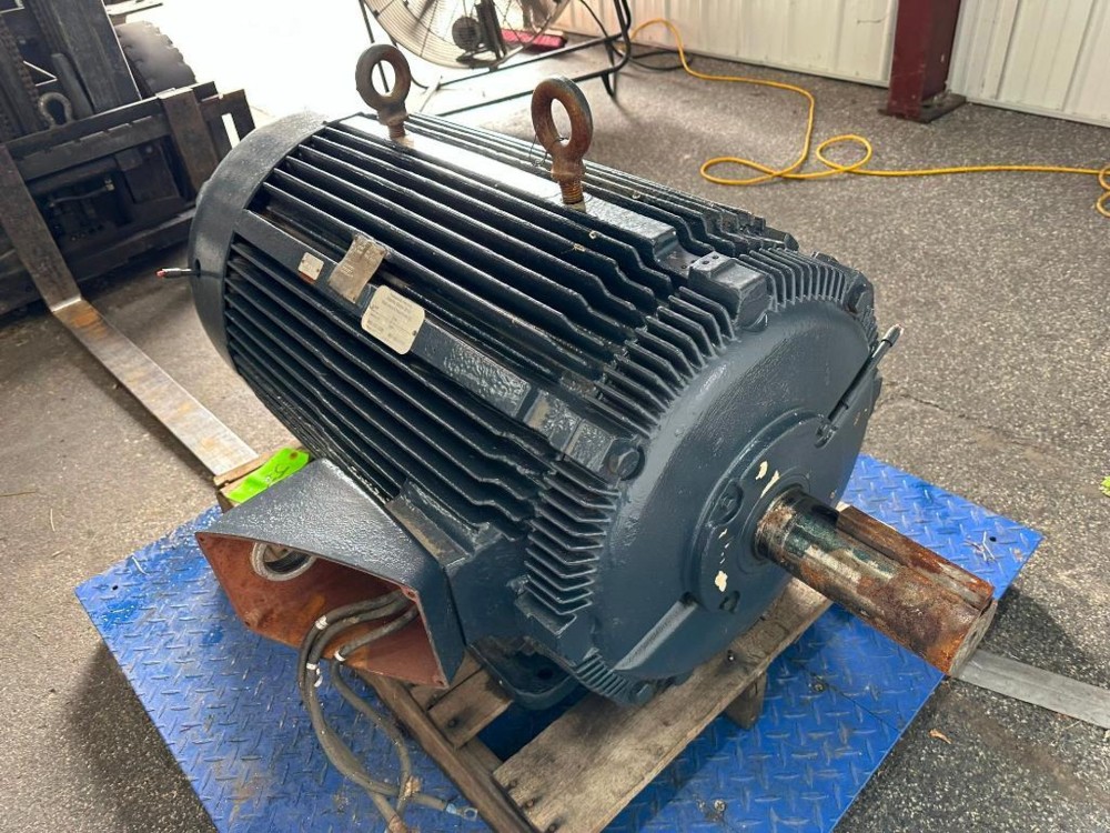 250 HP 1780 RPM Westinghouse, Frame 449T, TEFC, Rebuilt Spare, 2300 Volts - Image 8