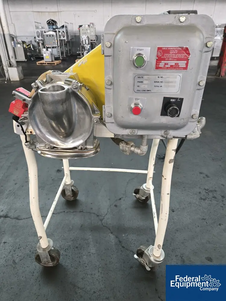 Homoloid Fitzpatrick #JT, Fitzmill, Stainless Steel, 5 HP, 460 V., gravity feed - Image 3