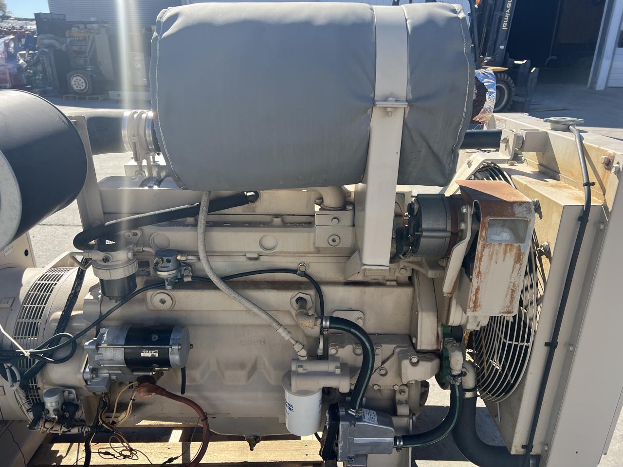 105 KW Kato light #6068TF150, diesel generator, 6.8 liter John Deere engine, open skid, 120/240 Volts, 788 - Image 10