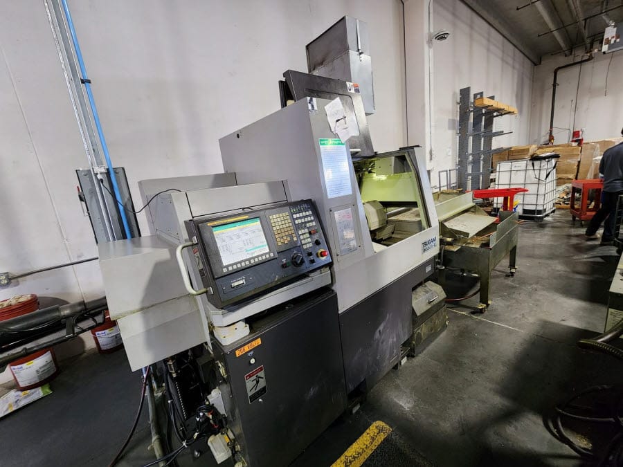 Tsugami #B0325-II, Swiss type lathe, 5-Axis, Fanuc 0iTD, 1.25" cap., Edge Patriot 338 magazine barloader, 2015 - Image 1