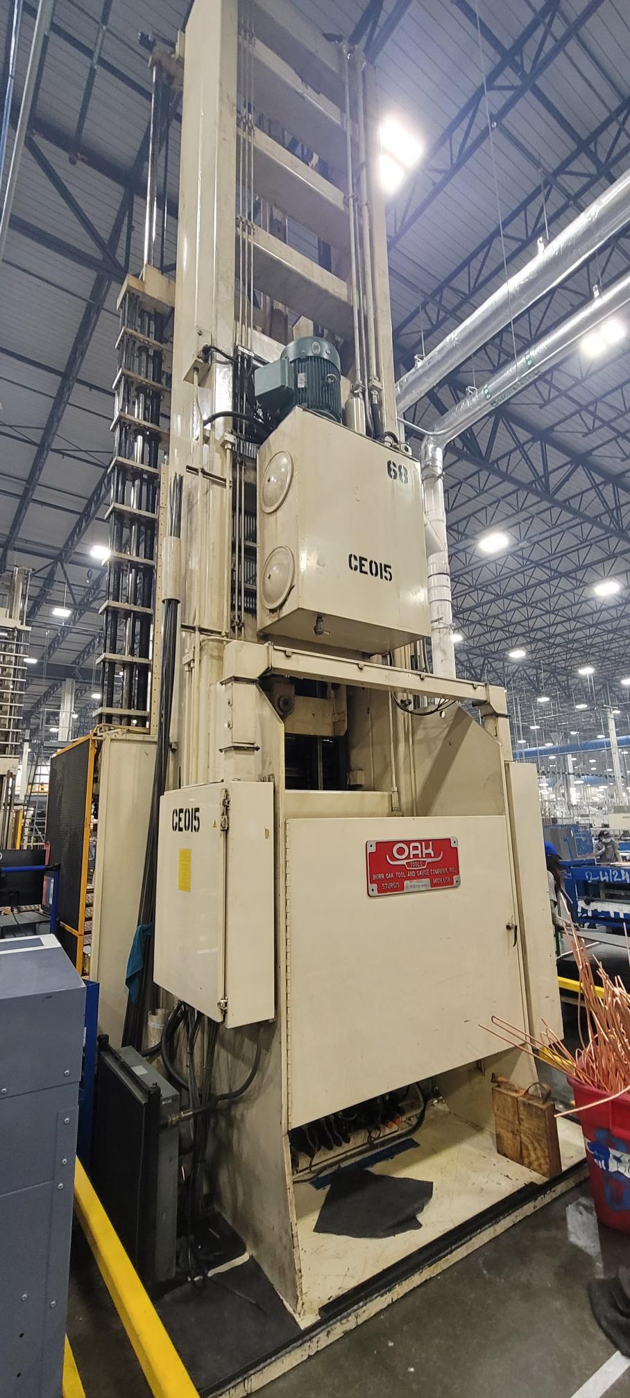 Burr Oak #CSE, expander, 3/8" x 4 row, 50 holes, 24"-107" height, 2006 - Image 2