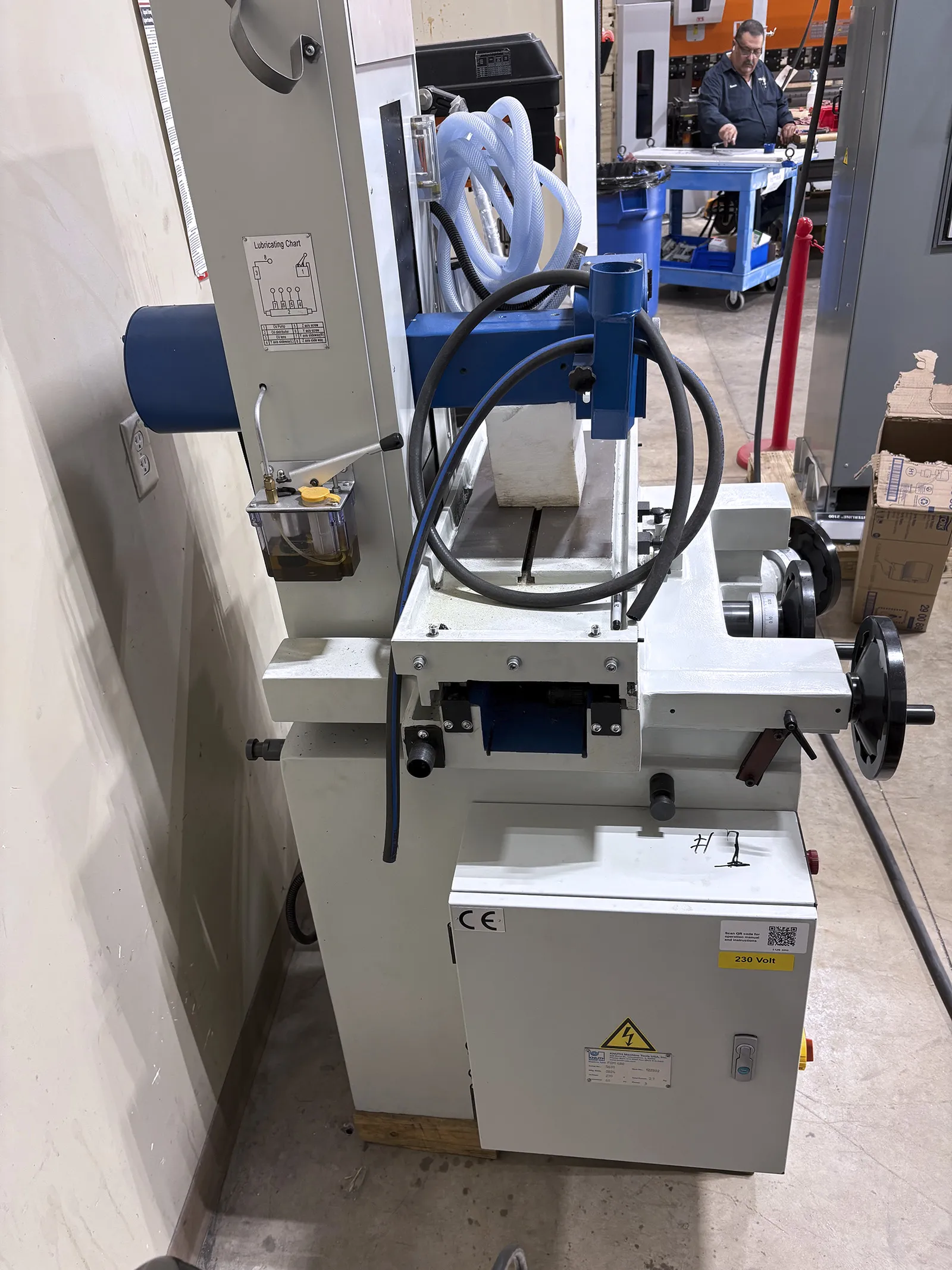 8" x 18" Knuth #FSM-480, reciprocating surface grinders, 2024 - Image 3