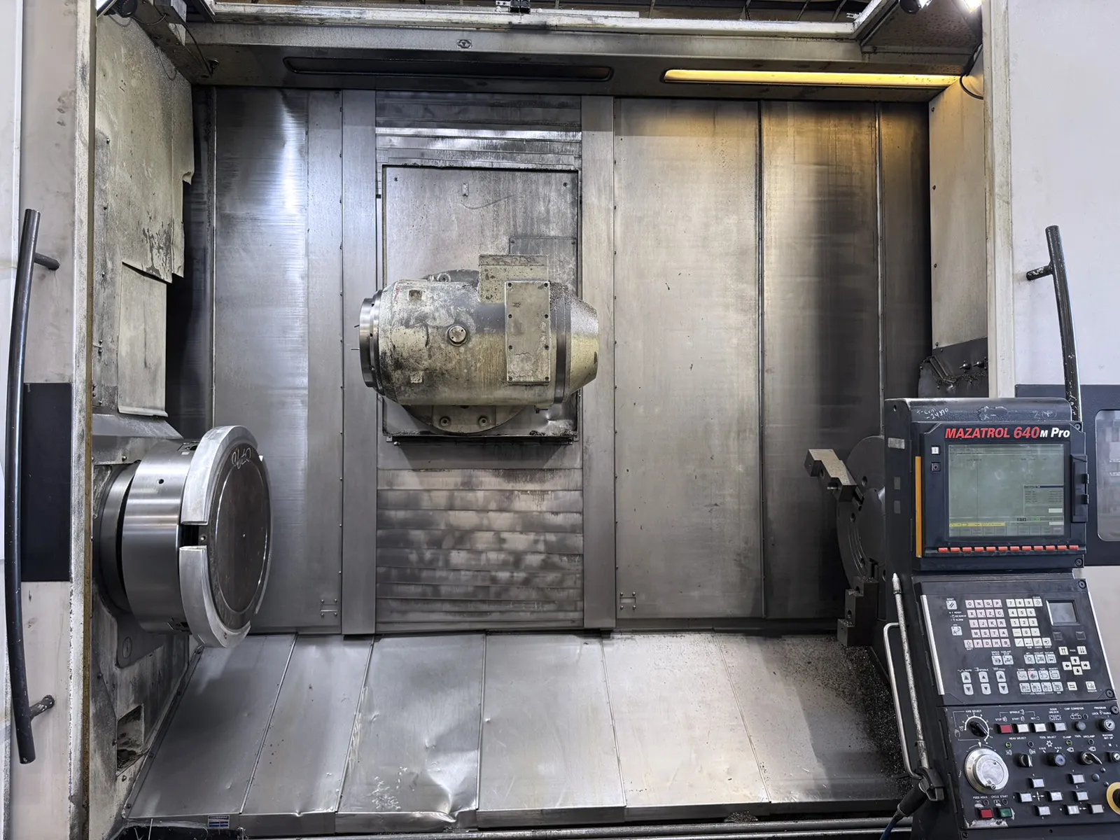 Mazak #Integrex-E-650HS, CNC lathe, 36.2" swing, 24" chuck, 80" centers, A2-15, Mazatrol 640 M Pro, Renishaw - Image 4