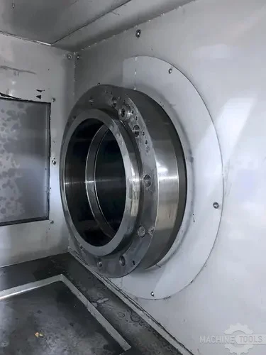 Milltronics #ML-40/160, CNC lathe, 39.7" swing, 31" chuck, 3-jaw, 14" bore, 160" centers, A2-20, 12 turret - Image 9