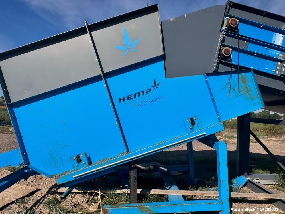 Hemp Processing Solutions #Stationary Bud Rubber, 5000 lbs/hr processing capacity, conveyor, Straw-Walker - Image 4