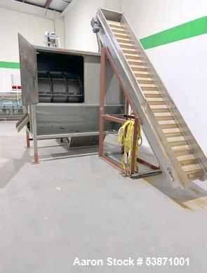 Herb Processing Line, 36" x 72" stainless steel drum screen, Vibratory Screener, 48" diameter Sweco Sifter - Image 4