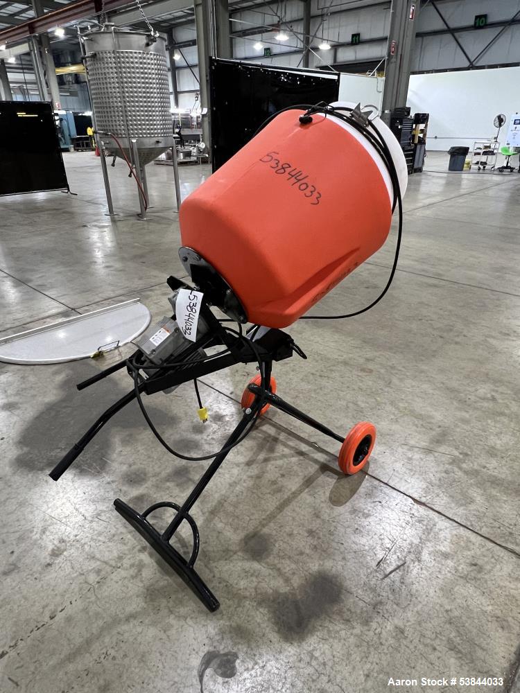 Kushlan #450DD, Multi-Purpose Mixer, 4.5 cu.ft. polyethylene drum capacity, 22" x 28" drum, 200 lbs. max. - Image 4